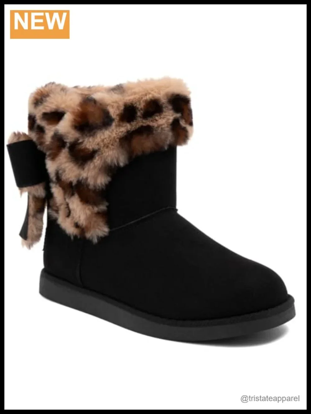 Women's Slip On Winter Snow Boots Insulated Faux Fur Lining Cushioned Memory